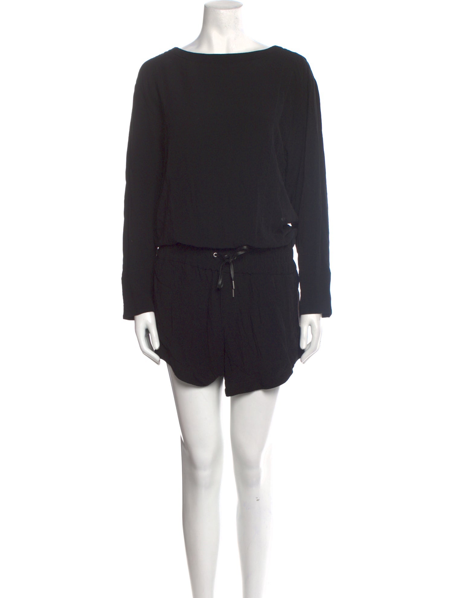 Helmut Lang Bateau Neckline Romper
